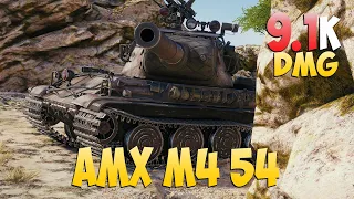 AMX M4 54 - 5 Kills 9.1K DMG - Passionate! - World Of Tanks