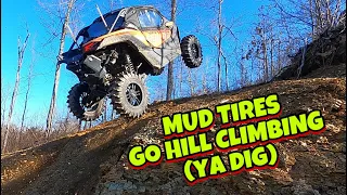 CAN AM X3 & XP 1000 HILL CLIMBING | 33” MUD TIRES DIG