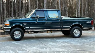 1996 OBS F250 7.3 Powerstroke 5 Speed with 5” inch exhaust Stage 1 injectors KC stage 2 turbo