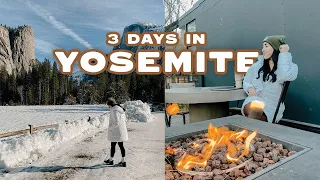 3 DAYS IN YOSEMITE, CA // AutoCamp // Vlogmas Day 22