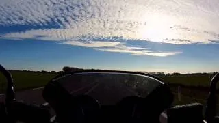 Kawasaki ZRX1200R 0-200 sprint! Nice sound!