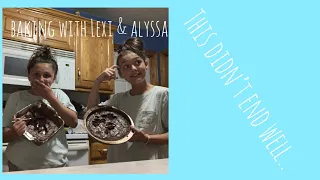 baking with lexi and alyssa!