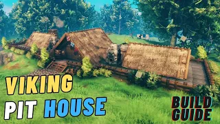 Valheim: How To Build A Viking Pit house