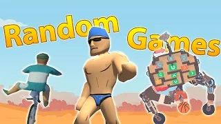 3 RANDOM GAMES (Bikrash, Regular Human Basketball, Jumpy Legs - Gameplay)