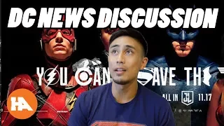 DCEU Comic Con News - Ben Affleck Addresses Batman Rumors, Flashpoint, New Justice League Trailer #3