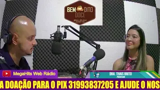 Programa Rádio Live - Convidada: Dra. Thais Brito