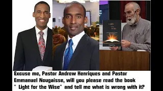 Open Letter to Pastor Andrew Henriques and Pastor Emmanuel Nougaisse