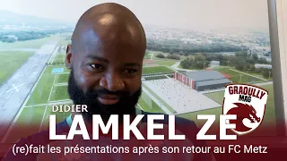 Didier Lamkel Zé (re)fait les présentations après son retour au FC Metz