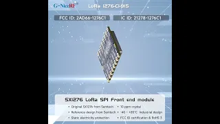 FCC & IC Certified 915MHz SPI Port SX1276 LoRa Module LoRa1276-C1