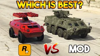 GTA 5 MODDER VS ROCKSTAR GAMES : APC (WHICH IS BEST?)