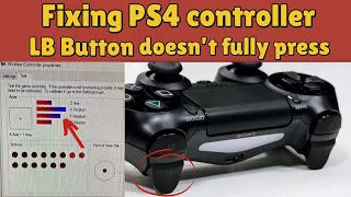 Fixing Playstation 4 controller with bad R2 button doesn't fully press
