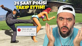 POLIS TAKIP ETTIGIMI ANLAYINCA OYUNU KAPATTI - GTA 5 MODS