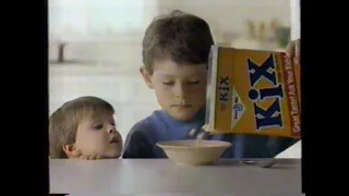 1988 KIX Cereal "Kid tested, Mother approved" TV Commercial