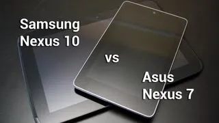 Nexus 7 vs Nexus 10!