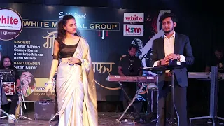 Kora Kagaz tha ye man mera live performance by Gaurav kumar and Anushree mishra