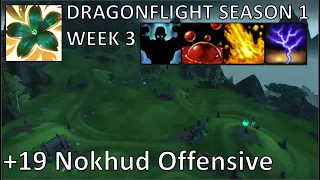 +19 Nokhud Offensive (Fortified) | Preservation Evoker PoV M+ | Dragonflight Mythic Plus 10.0.2