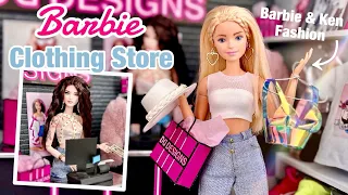 Barbie Doll Clothing Store! Making a Trendy Gen Z Boutique For Barbie & Ken Doll Fashion