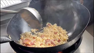 "Kao pad" Thai Fried Rice at Bangkok Street food