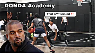 Intense 5v5 against DONDA Academy!!!  Ft: YK Osiris, MK, Duke, and Ty Glover