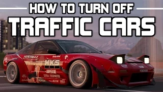 Forza Horizon 3 - How to turn off Traffic Cars - Widebody 240SX