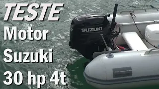 Testamos o motor de popa Suzuki 4 tempos de 30 hp - Minuto Náutico - Marcio Dottori - Vídeo 365