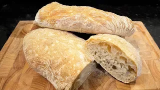Ciabatta Bread made easy at home