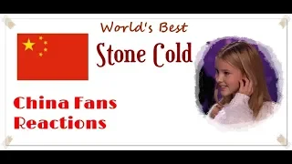 Daneliya Tuleshova. China Fans Reactions - Stone Cold. 1920 quality