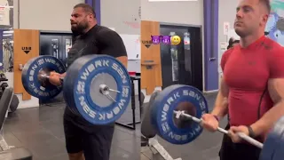 Levan Saginashvili VS Irakli Zirakashvili | Levan Curls 130kg 😳