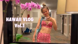 Hawaii Vlog🏝🐚✨(前編）１〜２日目の記録📸