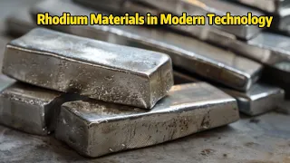Rhodium Materials in Modern Technology