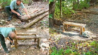 How to Build a Bushcraft Bench