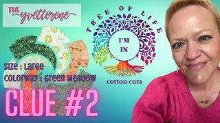 Mar 2024 | 2024 Spring Cotton Cuts Tree of Life PMQ | Large Green Meadow   #cottoncuts