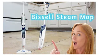 CLEAN WITH ME || Steam Mop || Bissell PowerFresh #cleaning #cleaningmotivation #review