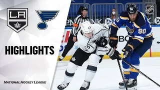Kings @ Blues 2/24/21 | NHL Highlights
