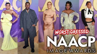 10 WORST DRESSED AT THE NAACP IMAGE AWARDS 2024!