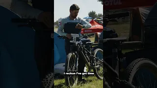 Did He Miss Anything? - Tom's Rapid Tire Change Between Races #shorts