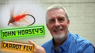 Fly Tying how to tie John Horsey's Carrot Fly 4K