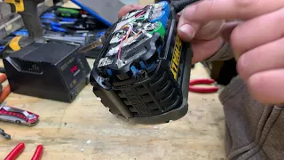 Repairing a Bad Cell in a Dewalt 60v Battery
