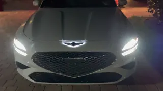 Night time vid of ‘22 genesis g70 led emblem