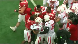 Punt fielded for $25,000 in Nebraska Spring Game