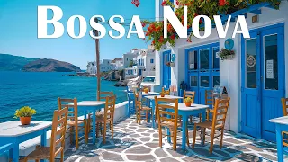 Summer Jazz Bossa Nova - Seaside Cafe Jazz & Bossa Nova Music with Ocean Wave Sound for Study, Relax