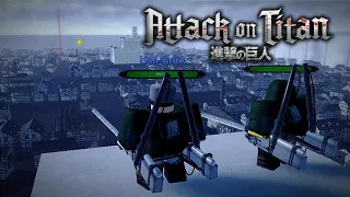 Stage 14 Gameplay - Attack On Titan: Freedom War (Roblox)