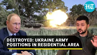 Putin's men punish Ukraine Army for setting up positions in residential area | Battle for Soledar