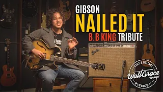 One of the best sounding ES 335s we've played! Gibson Murphy Lab B. B. King Live At The Regal ES-335