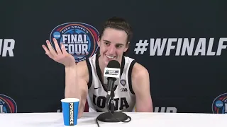 Caitlin Clark full postgame press conference after defeating UCONN in the Final Four