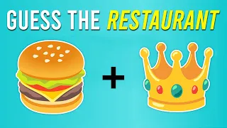 Can You Guess The Fast Food Restaurant by Emoji? Fast Food Emoji Quiz