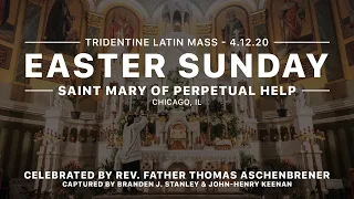 Easter Sunday Mass in Latin - April 12, 2020