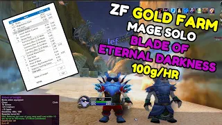 Mage Solo Zul' Farrak BOED Gold Farm - How Much Can You Make?