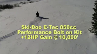 Bikeman Performance - Bolt-on Performer Kit for the Ski-Doo 850 E-Tec