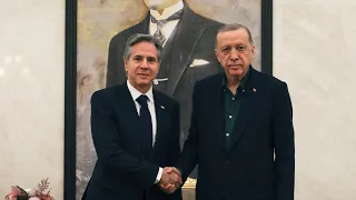 SRF | US-Diplomat Blinken befürwortet Lieferung von Kampfjet an die Türkei